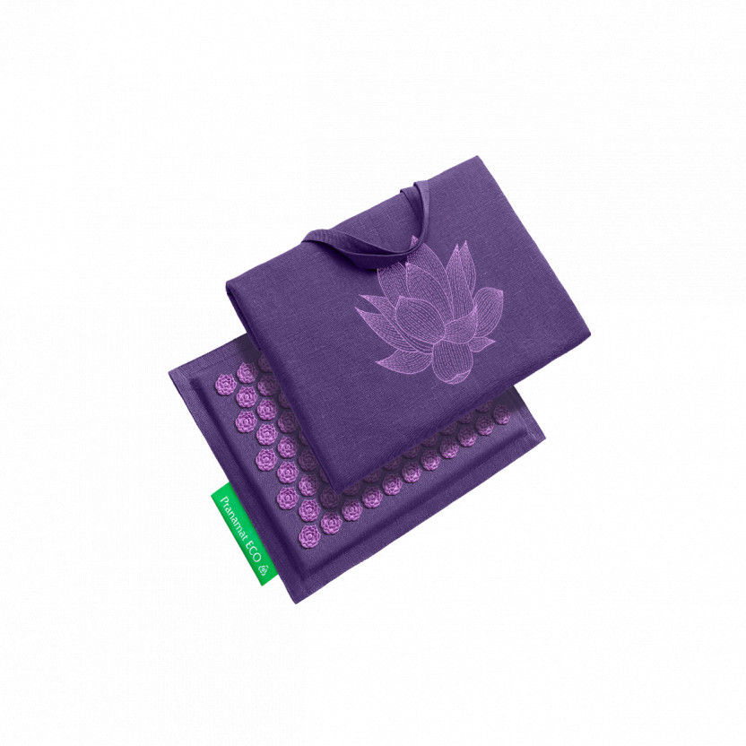 Pranamat Mini + Pranamat XL Tasche Violett & Violett