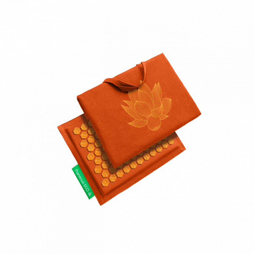 Pranamat Mini + Pranamat XL Tasche Orange & Orange