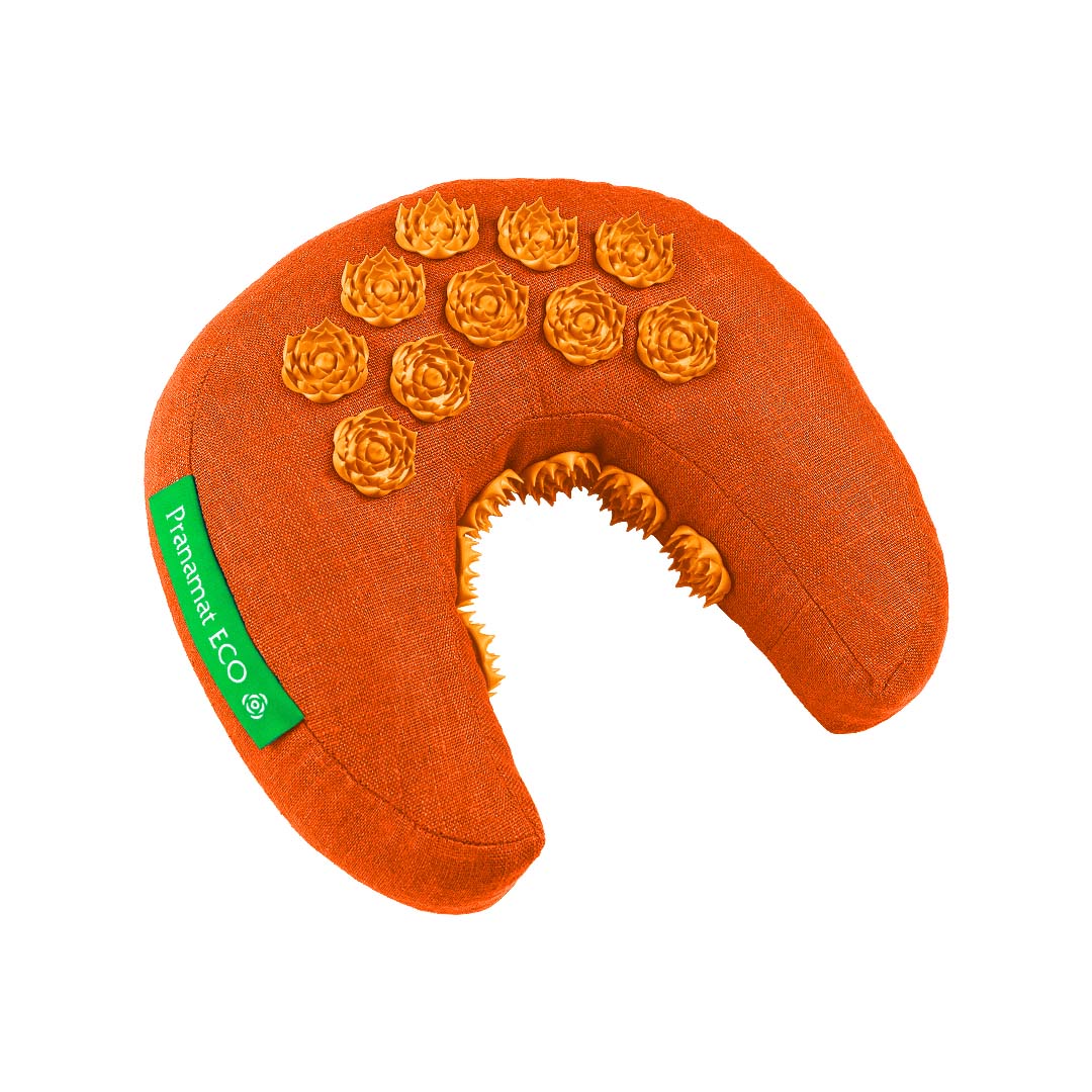 Mondkissen Orange